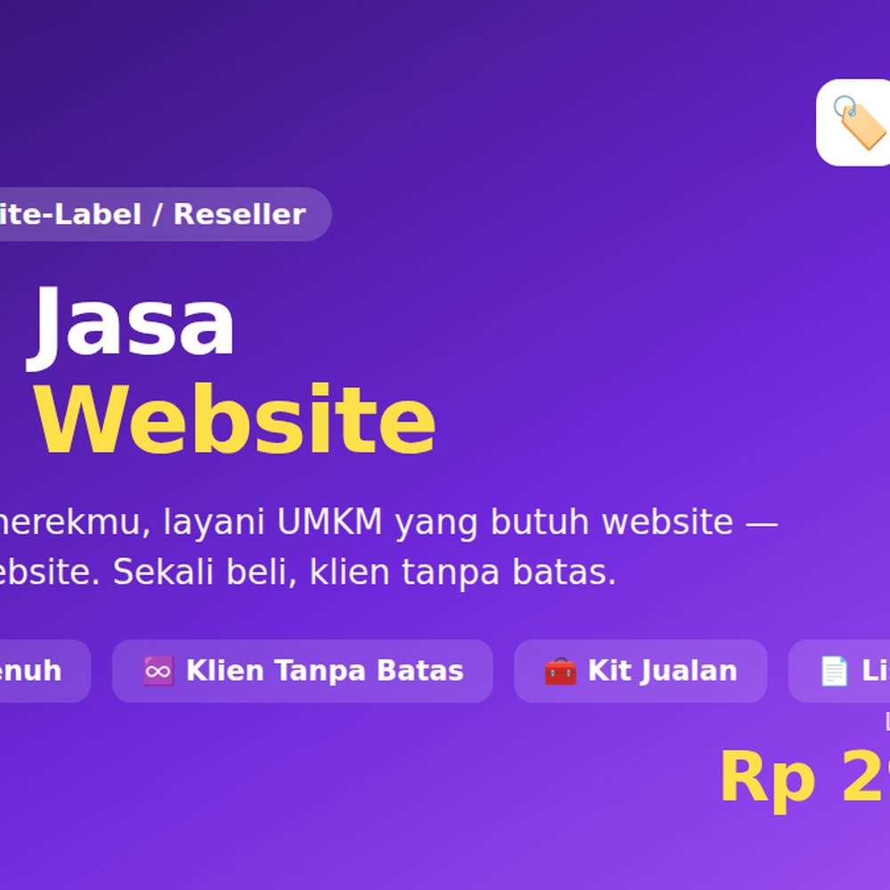 SitusCuan Reseller — Lisensi White-Label