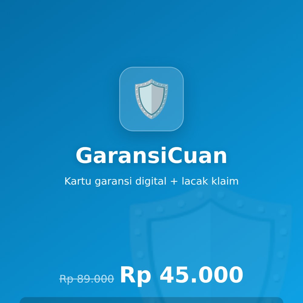 GaransiCuan — Kartu Garansi Digital